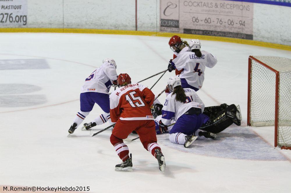 Photo hockey reportage Mondial Fminin : Les Bleues se parent de bronze.