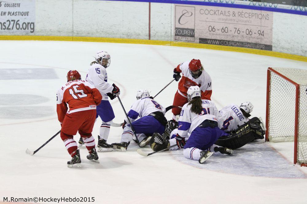 Photo hockey reportage Mondial Fminin : Les Bleues se parent de bronze.