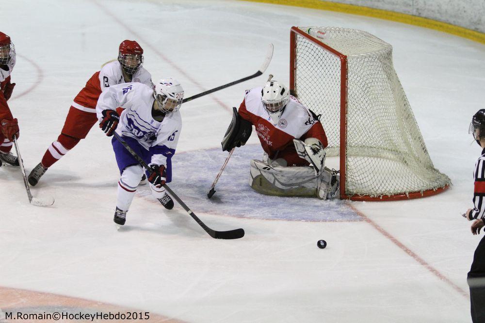 Photo hockey reportage Mondial Fminin : Les Bleues se parent de bronze.