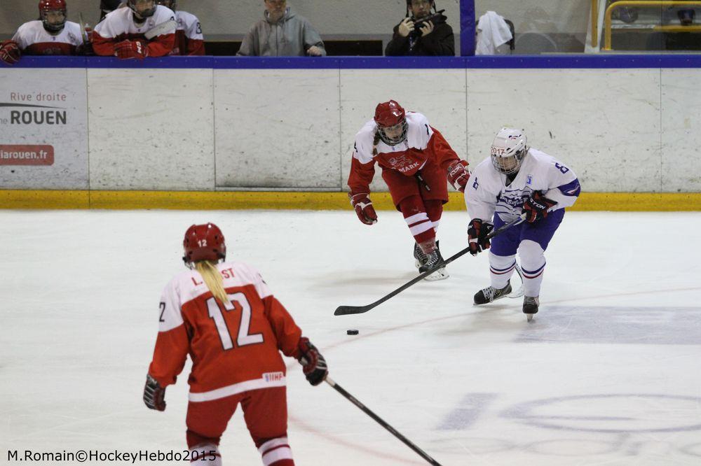 Photo hockey reportage Mondial Fminin : Les Bleues se parent de bronze.