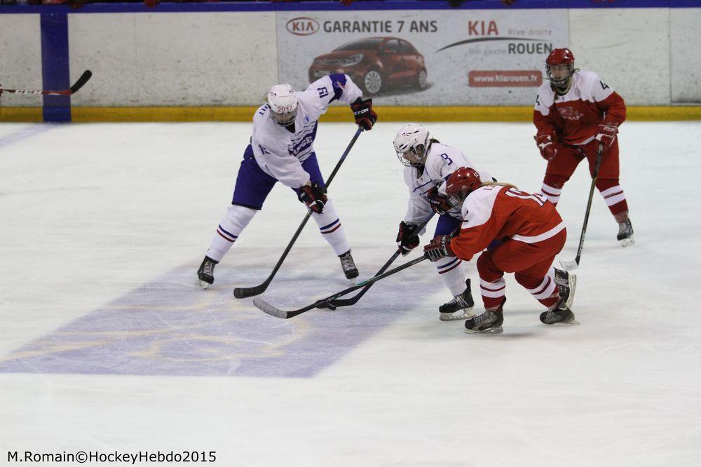 Photo hockey reportage Mondial Fminin : Les Bleues se parent de bronze.