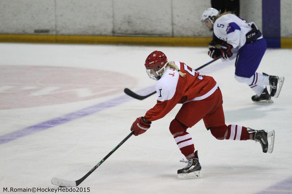 Photo hockey reportage Mondial Fminin : Les Bleues se parent de bronze.