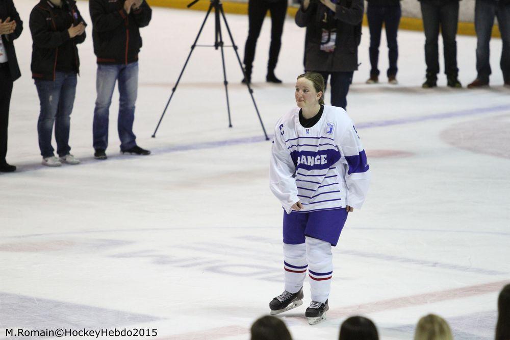 Photo hockey reportage Mondial Fminin : Les Bleues se parent de bronze.