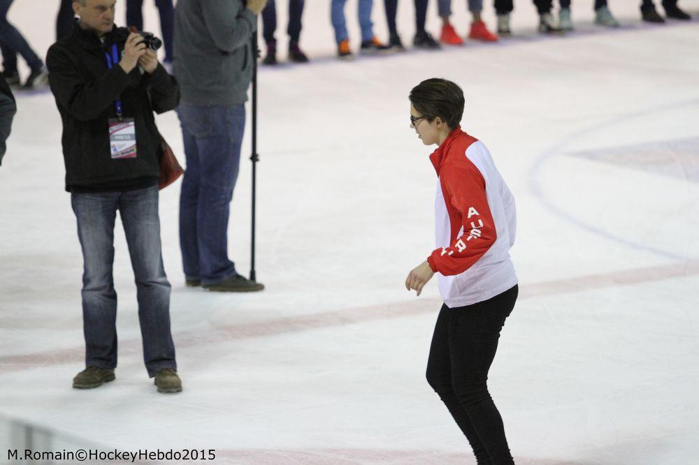 Photo hockey reportage Mondial Fminin : Les Bleues se parent de bronze.