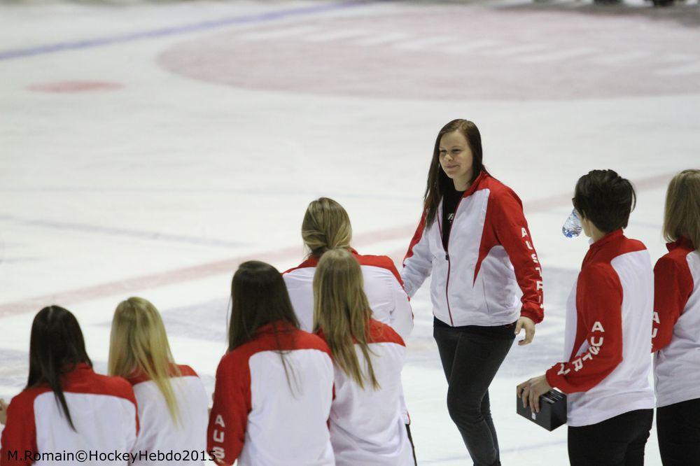 Photo hockey reportage Mondial Fminin : Les Bleues se parent de bronze.