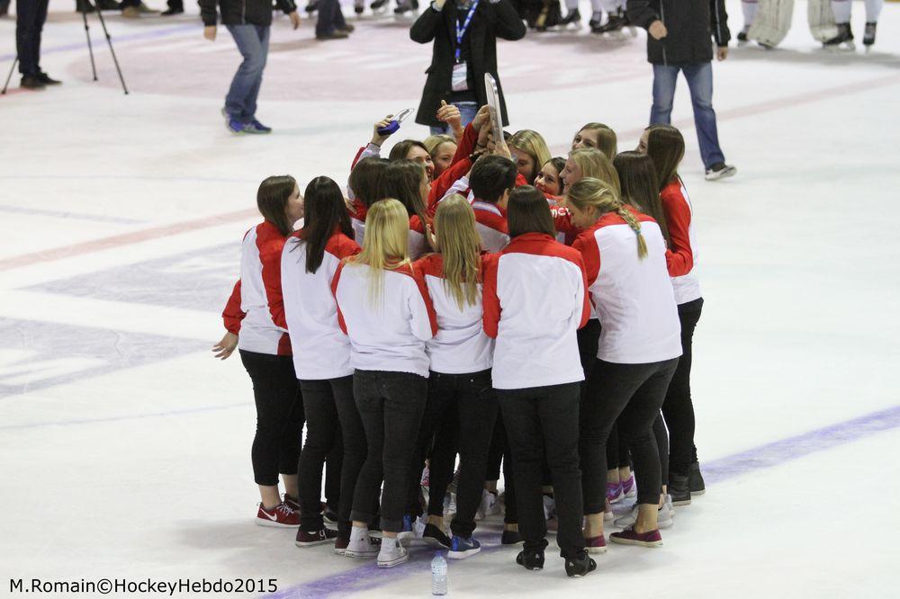 Photo hockey reportage Mondial Fminin : Les Bleues se parent de bronze.