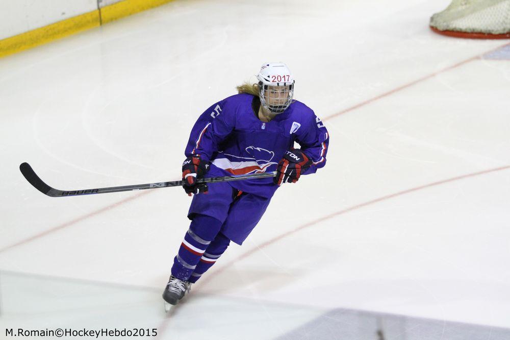 Photo hockey reportage Mondial fminin : Les Tchques matrisent