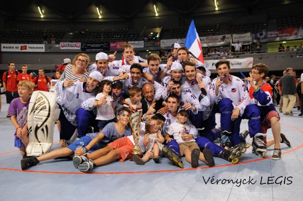 Photo hockey reportage Mondial Roller : Retour Vido sur le sacre des Bleuets