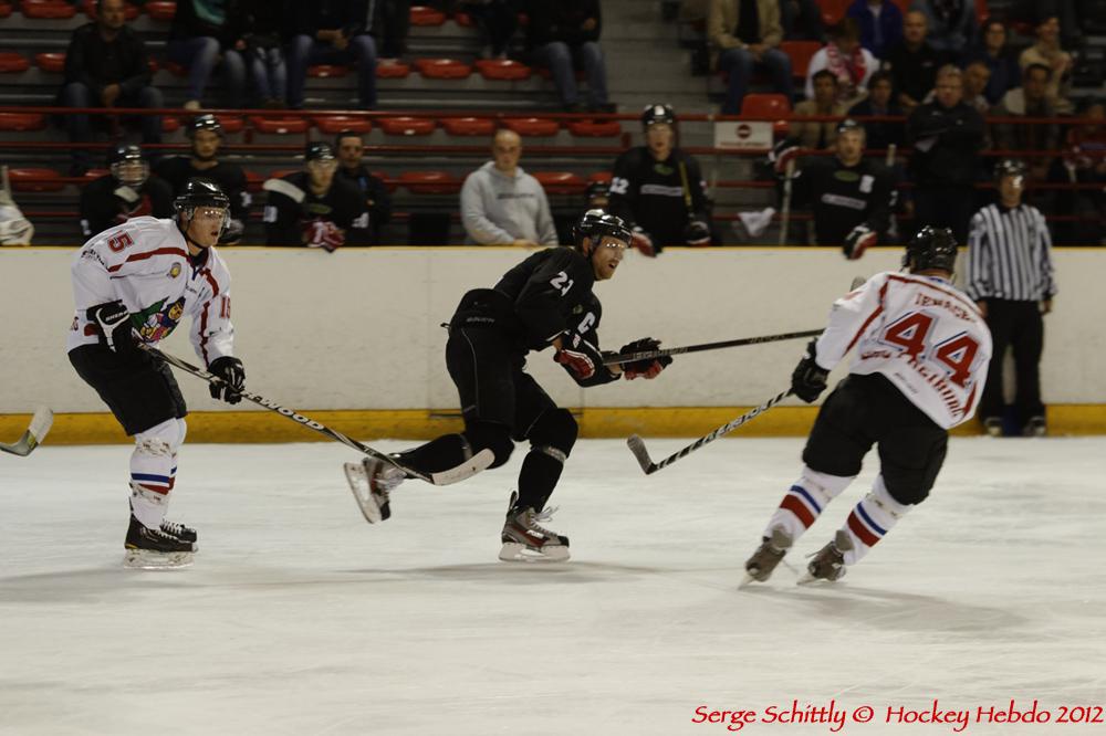 Photo hockey reportage Mulhouse - Freiburg en images