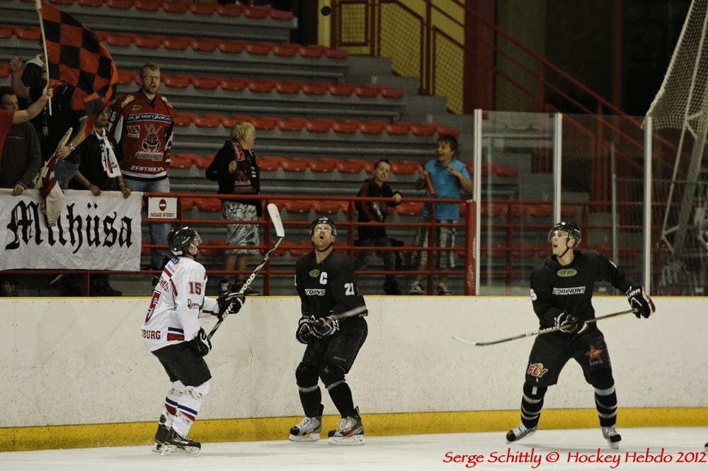 Photo hockey reportage Mulhouse - Freiburg en images