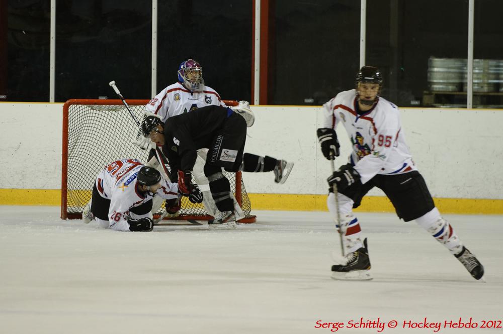 Photo hockey reportage Mulhouse - Freiburg en images