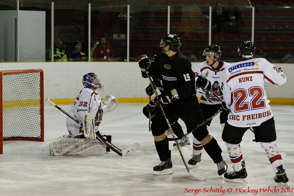 Photo hockey reportage Mulhouse - Freiburg en images