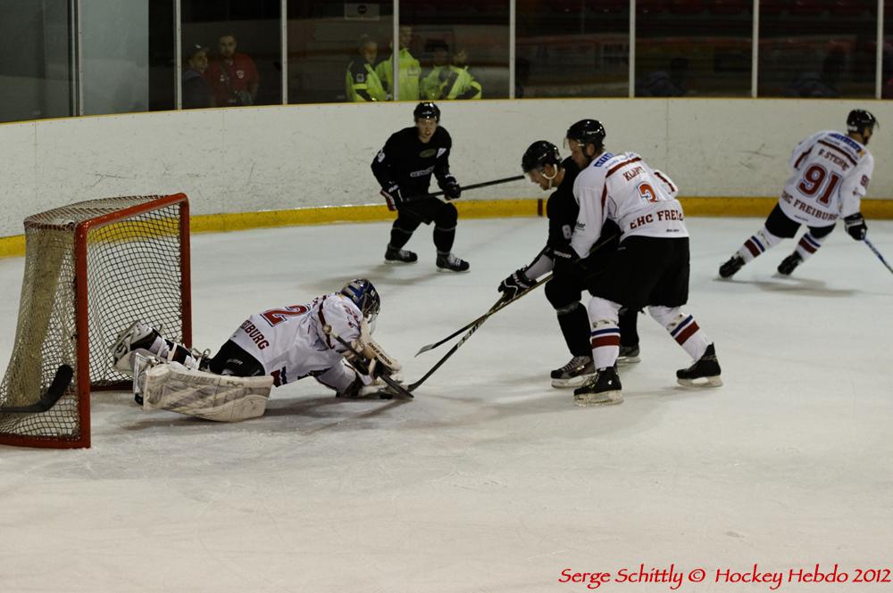 Photo hockey reportage Mulhouse - Freiburg en images