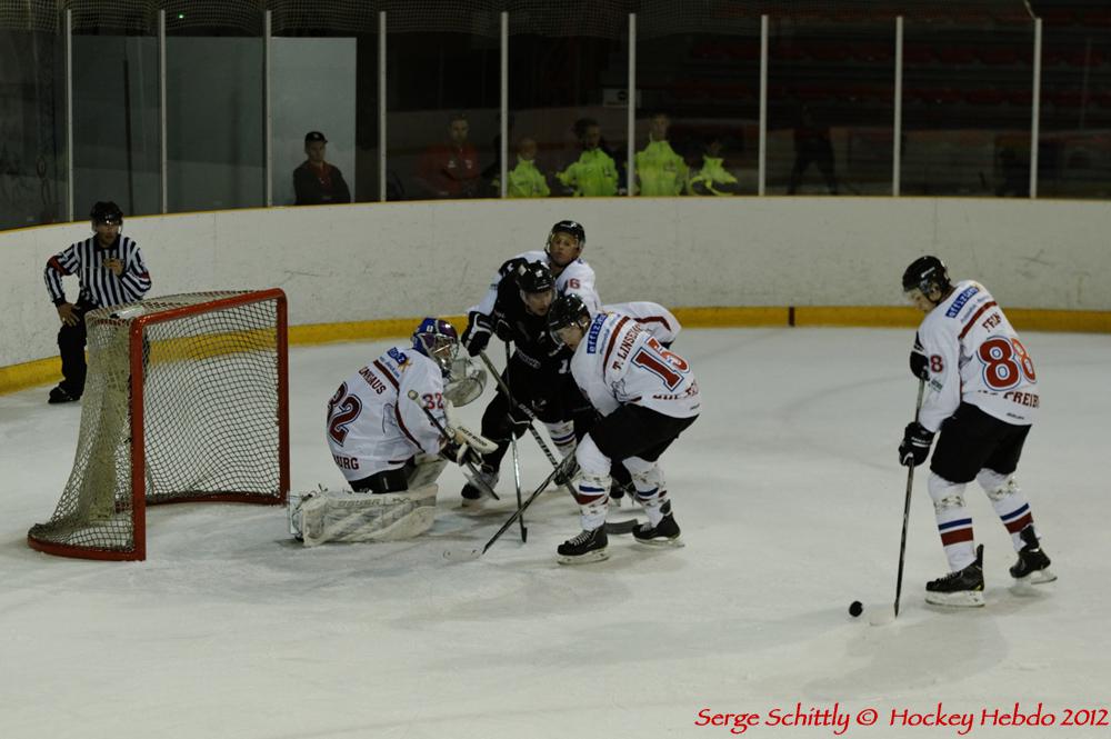 Photo hockey reportage Mulhouse - Freiburg en images