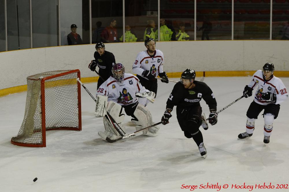 Photo hockey reportage Mulhouse - Freiburg en images