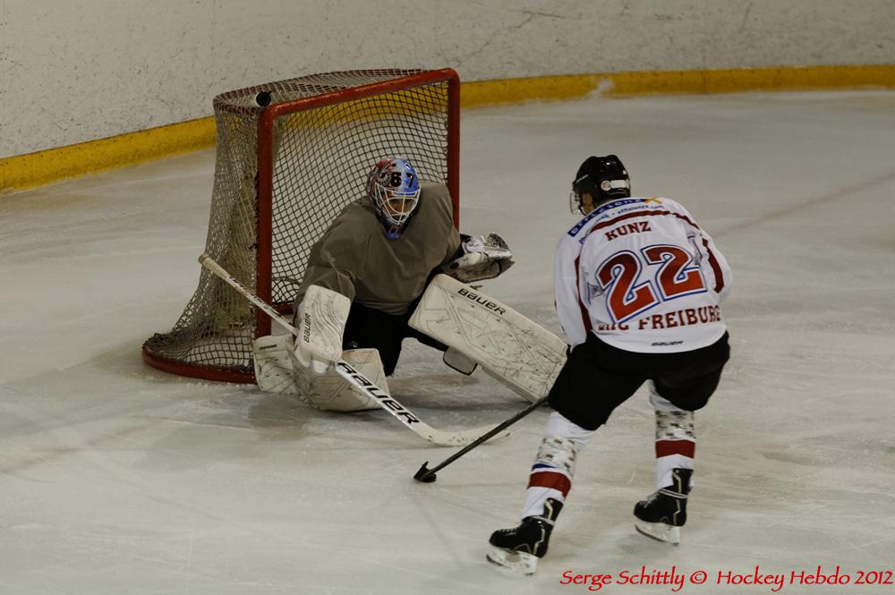 Photo hockey reportage Mulhouse - Freiburg en images