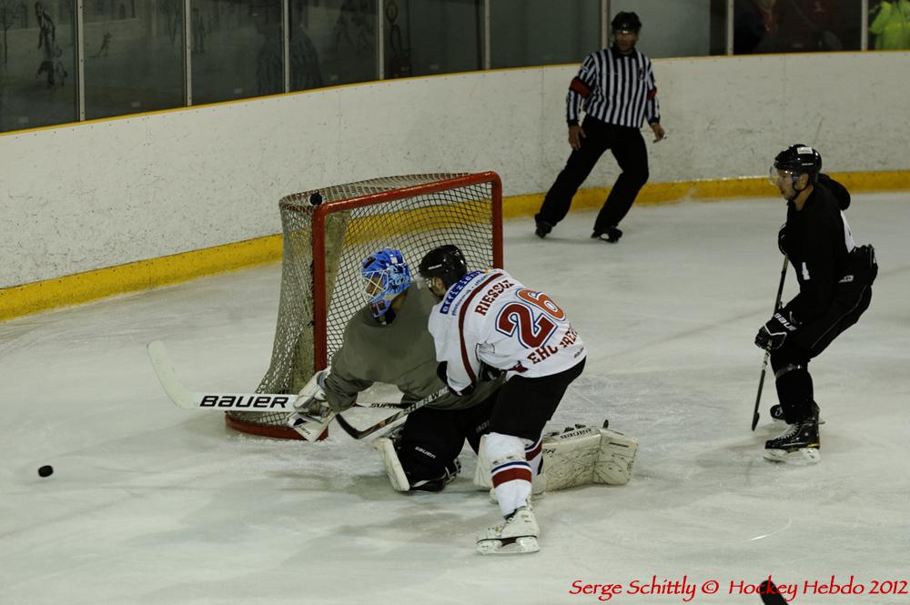 Photo hockey reportage Mulhouse - Freiburg en images