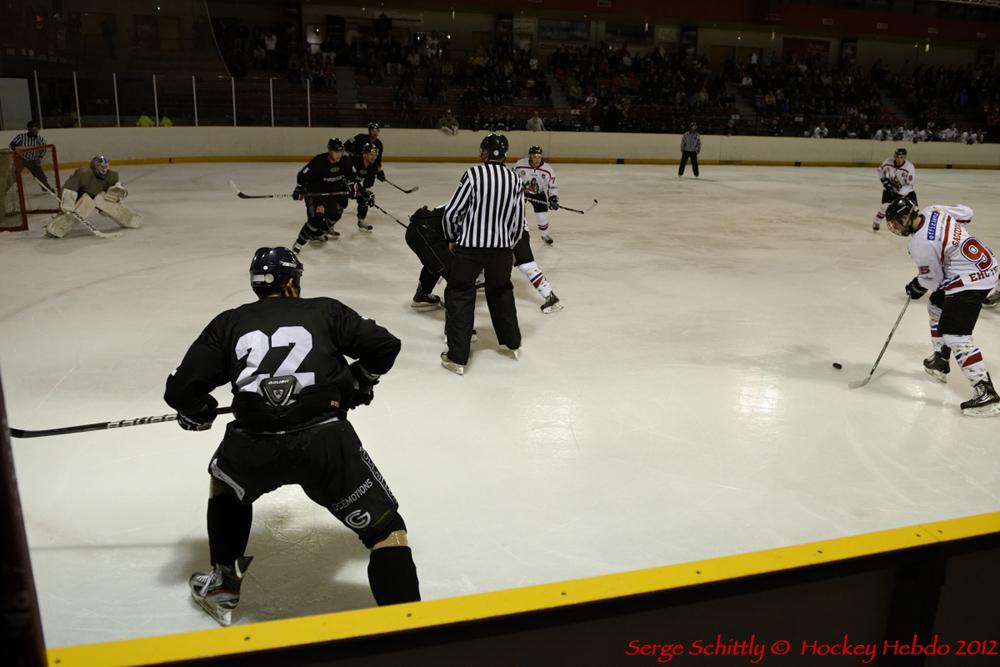 Photo hockey reportage Mulhouse - Freiburg en images