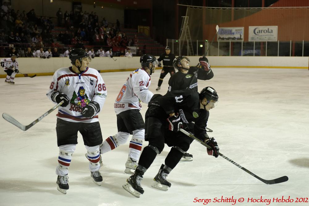 Photo hockey reportage Mulhouse - Freiburg en images