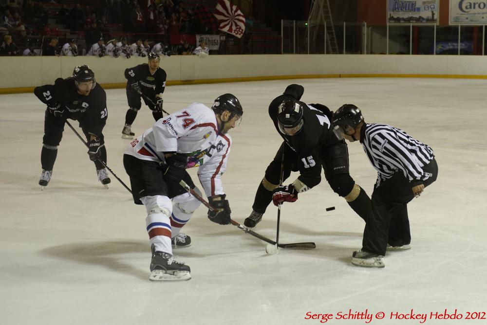 Photo hockey reportage Mulhouse - Freiburg en images