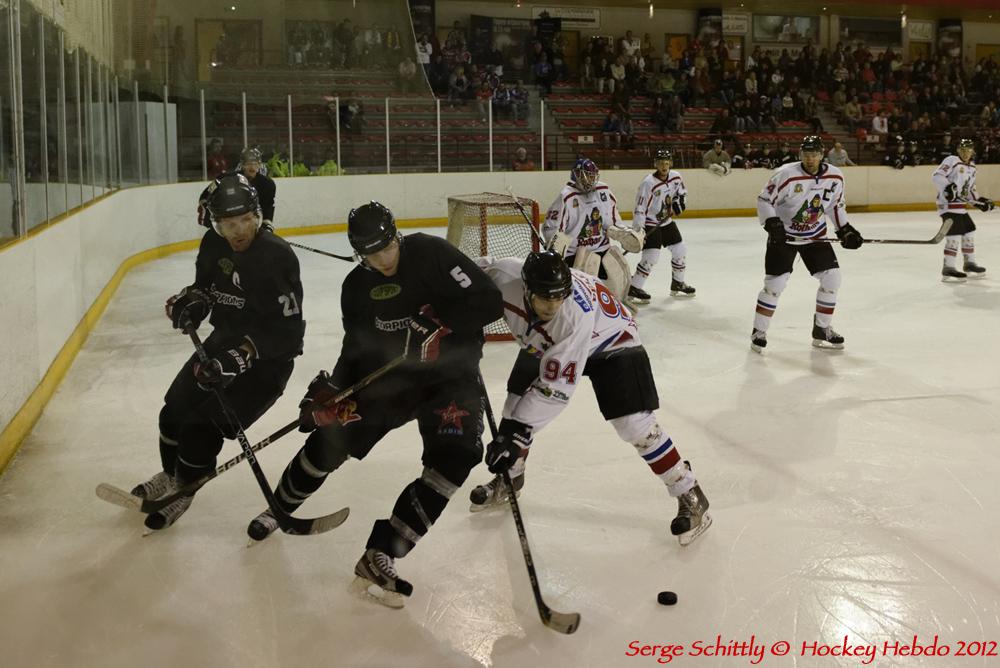 Photo hockey reportage Mulhouse - Freiburg en images