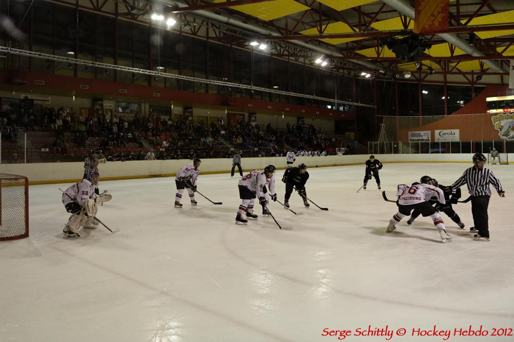 Photo hockey reportage Mulhouse - Freiburg en images