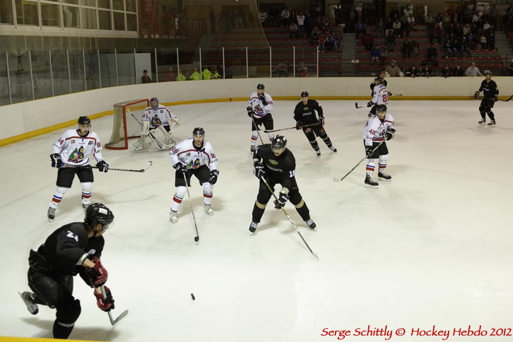 Photo hockey reportage Mulhouse - Freiburg en images