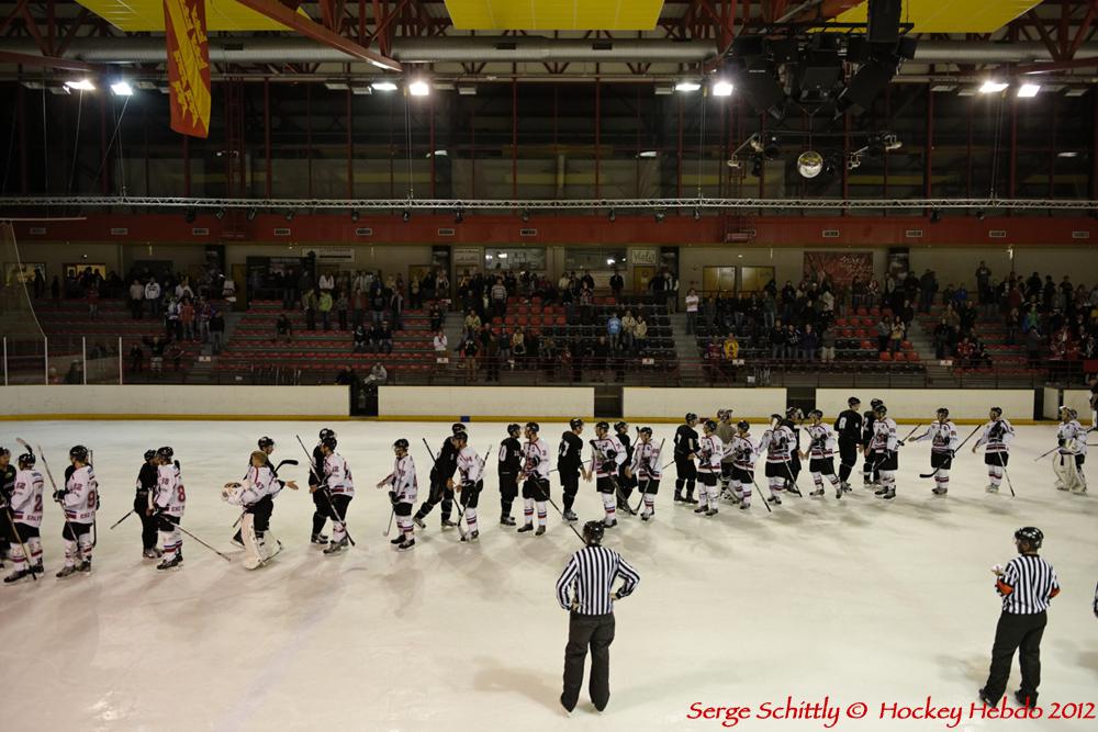 Photo hockey reportage Mulhouse - Freiburg en images