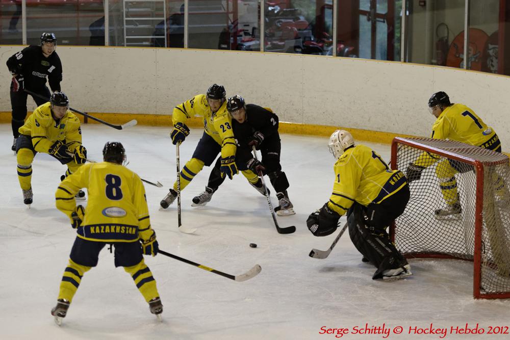 Photo hockey reportage Mulhouse Saryarka  en images