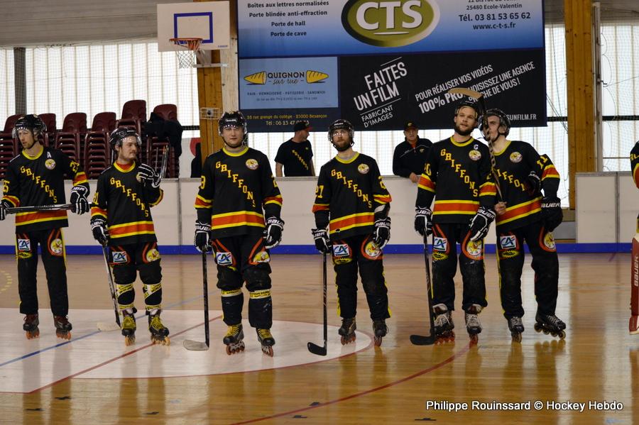 Photo hockey reportage N2 : Les Griffons larges vainqueurs