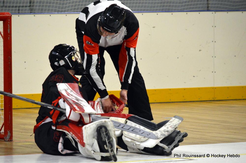 Photo hockey reportage N2 : Sanglants tigres !