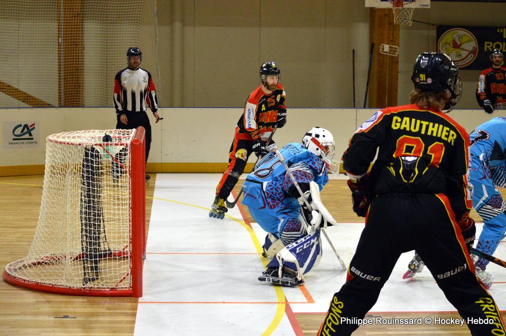 Photo hockey reportage N2 : Un maintien acquis avec panache