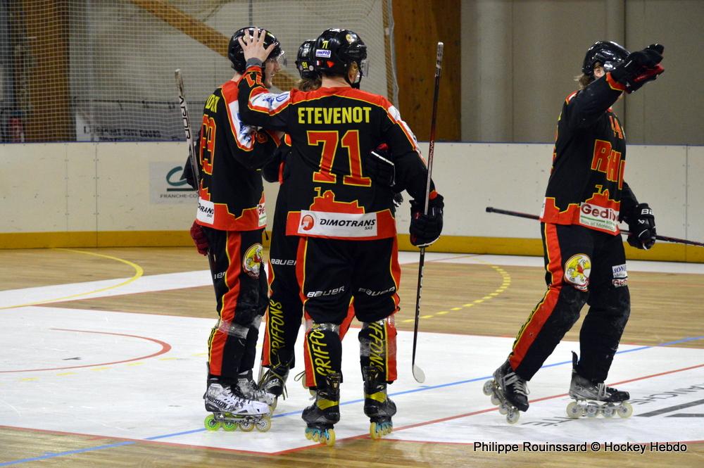 Photo hockey reportage N2 : Un maintien acquis avec panache