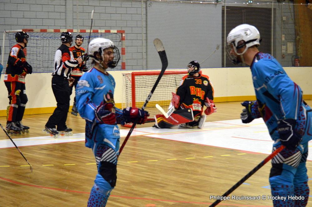 Photo hockey reportage N2 : Un maintien acquis avec panache