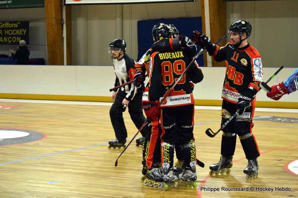 Photo hockey reportage N2 : Un maintien acquis avec panache