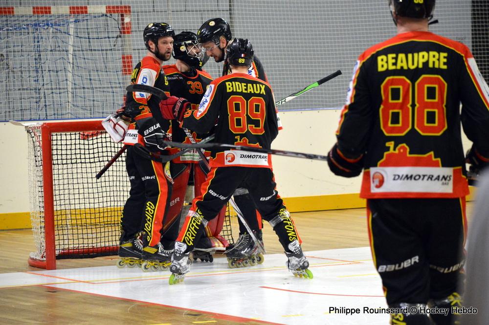 Photo hockey reportage N2 : Un maintien acquis avec panache