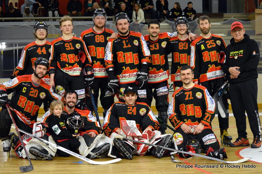 Photo hockey reportage N2 : Un maintien acquis avec panache