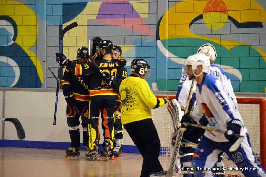 Photo hockey reportage N2 finale : Les Griffons s'envolent