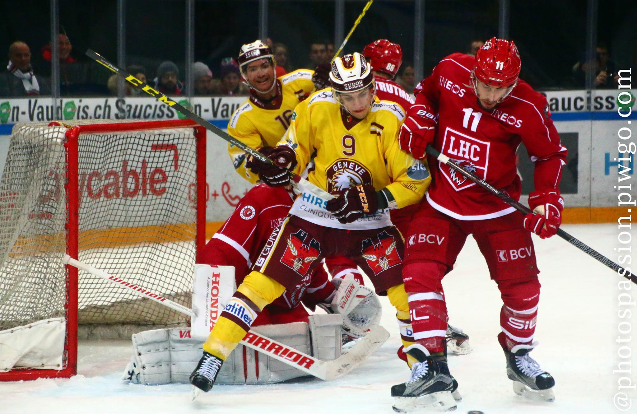 Photo hockey reportage NLA: Lausanne confirme sa bonne prestation de la veille