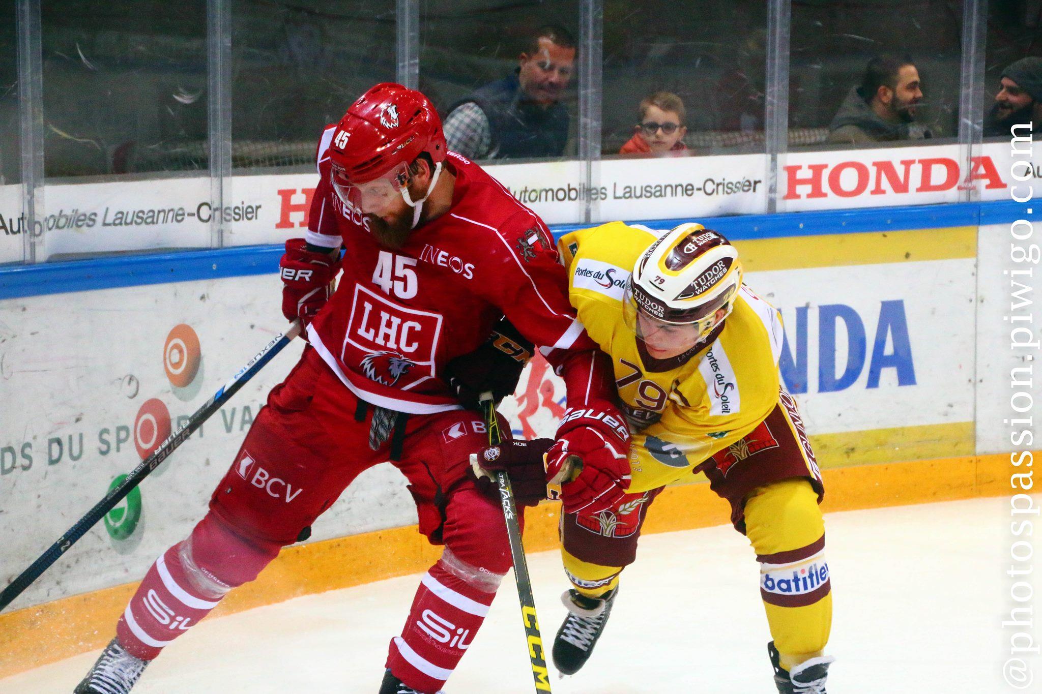 Photo hockey reportage NLA: Lausanne confirme sa bonne prestation de la veille