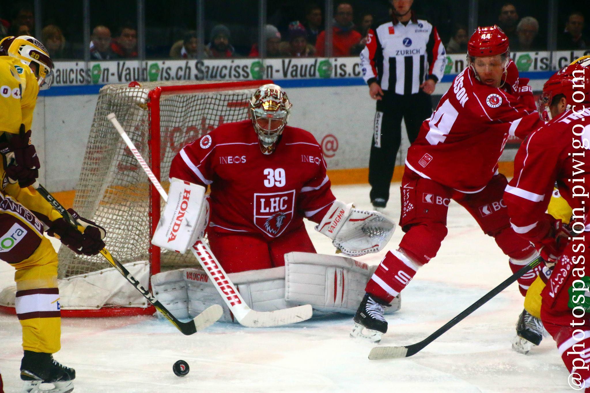 Photo hockey reportage NLA: Lausanne confirme sa bonne prestation de la veille