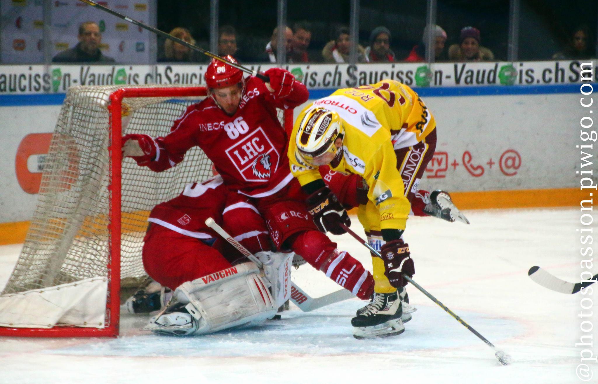 Photo hockey reportage NLA: Lausanne confirme sa bonne prestation de la veille