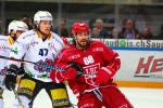 Photo hockey reportage NLA: Le lion est meurtri