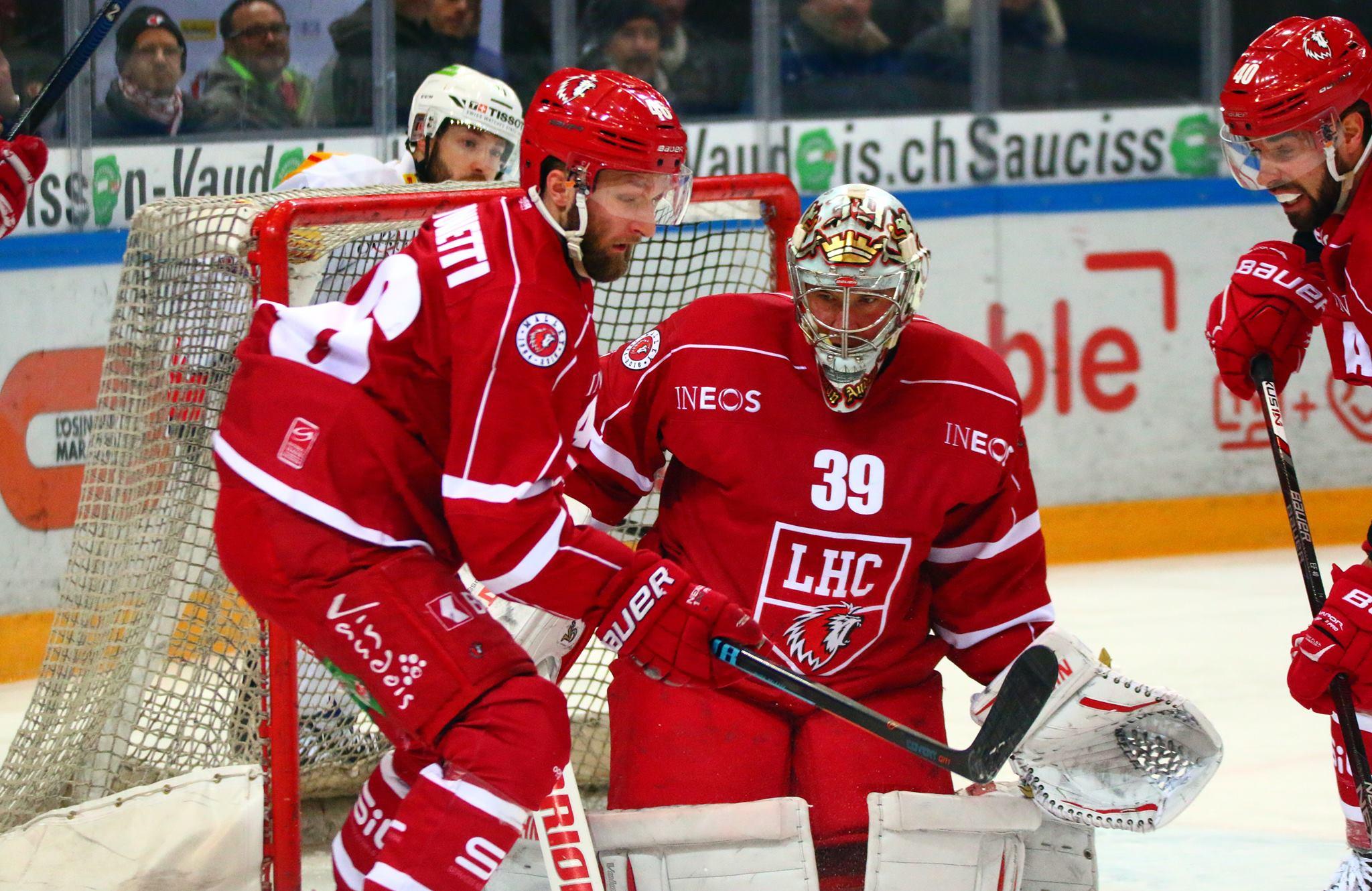 Photo hockey reportage NLA: Rouleau compresseur lausannois