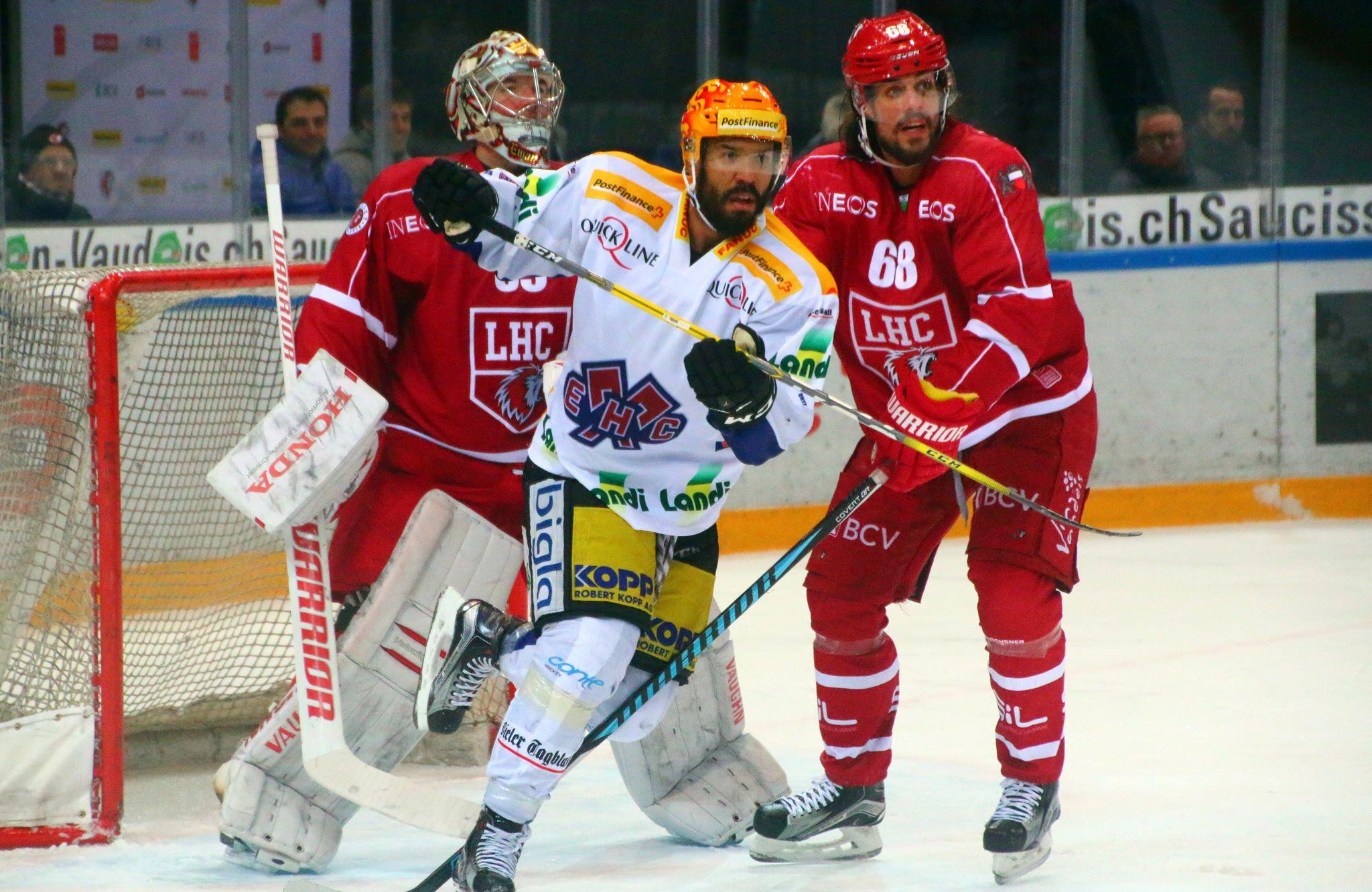 Photo hockey reportage NLA: Rouleau compresseur lausannois