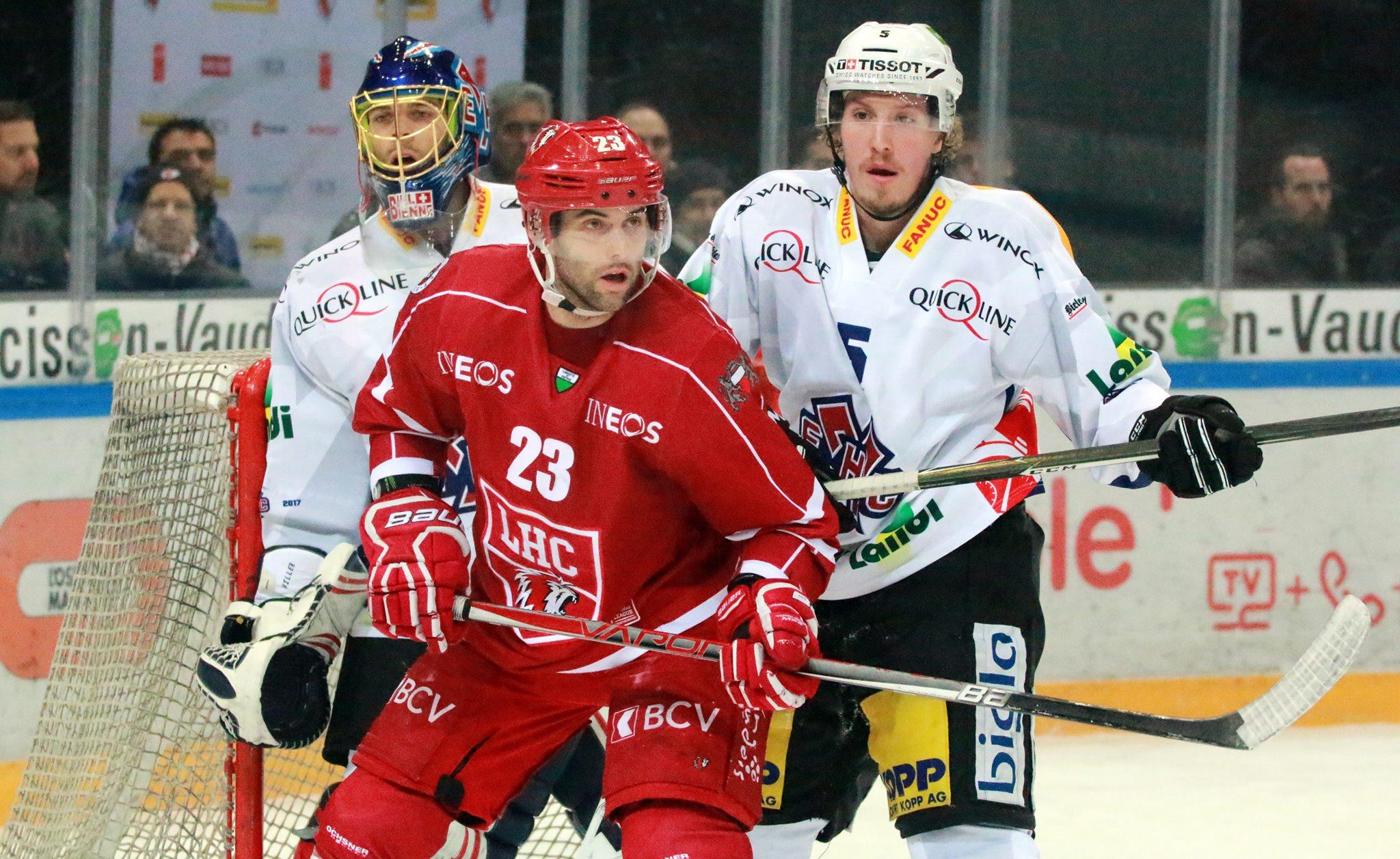 Photo hockey reportage NLA: Rouleau compresseur lausannois