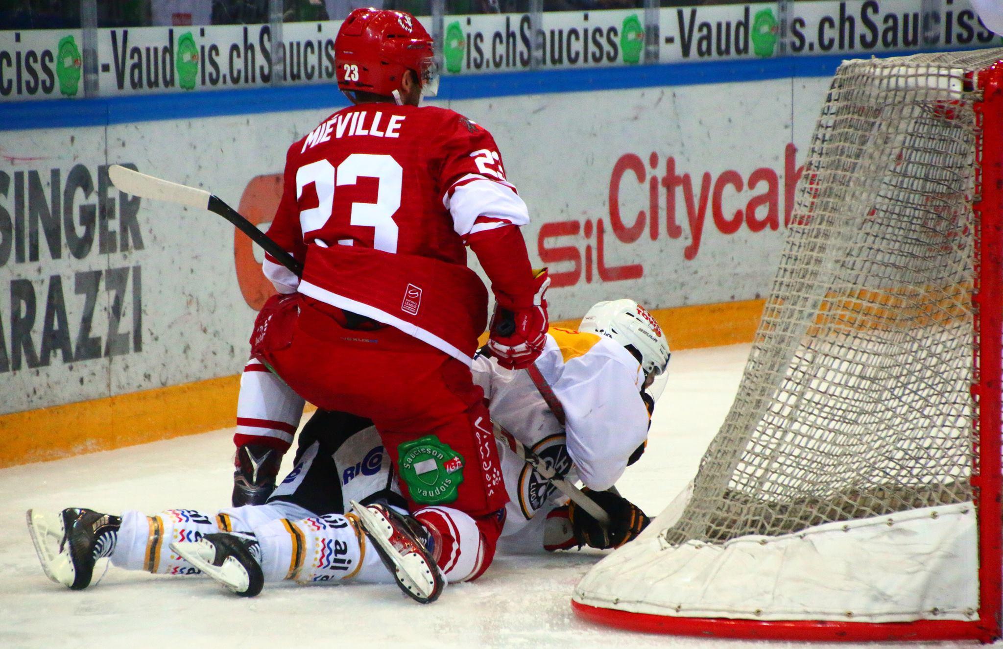 Photo hockey reportage NLA: Un Malley ft qui voulait vibrer, dommage