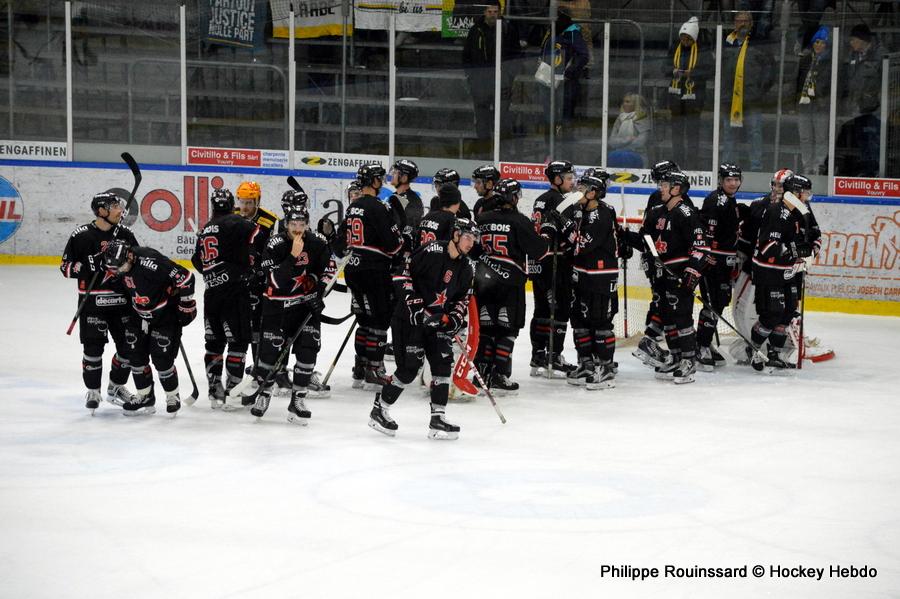 Photo hockey reportage NLB: Le HC Red Ice dune courte tte