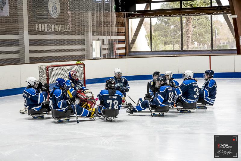 Photo hockey reportage Para Hockey