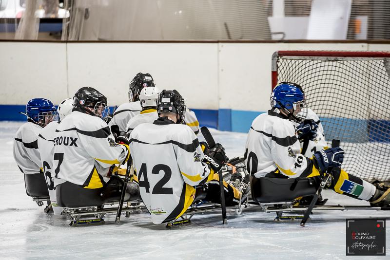 Photo hockey reportage Para Hockey